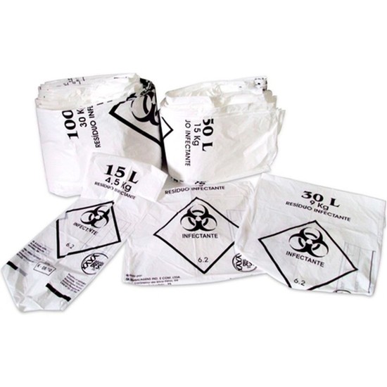 Saco Para Lixo Hospitalar  - 15L