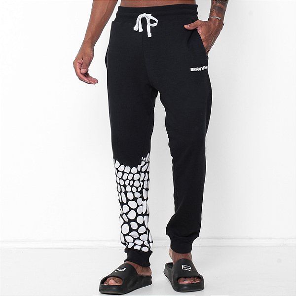 Calça Moletom Masculina Pedras