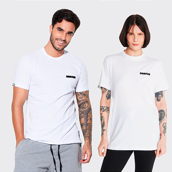 Camiseta Branca Prime Confort