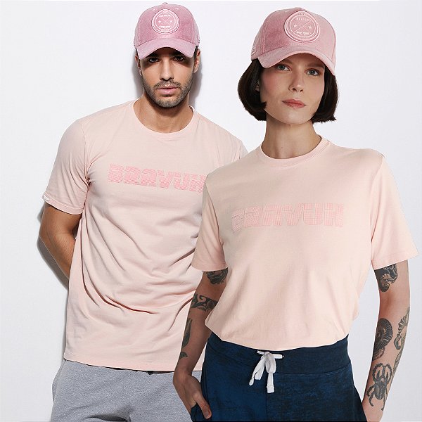 Camiseta Rosa Confort Prime