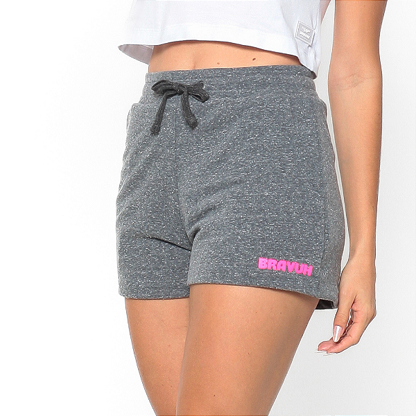 Shorts Curto Feminino de Algodão Reciclado