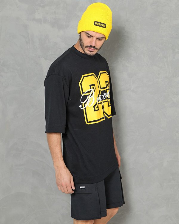 Camiseta Bravuh “23 Legacy” - Yellow Edition Blue Edition