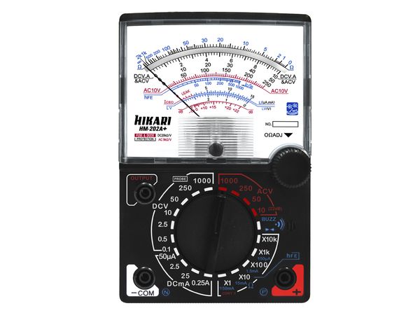 MULTIMETRO ANALOGICO HM-202A+ - HIKARI
