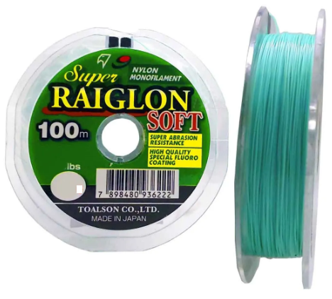 Linha Super Raiglon Soft 0.37  100mts