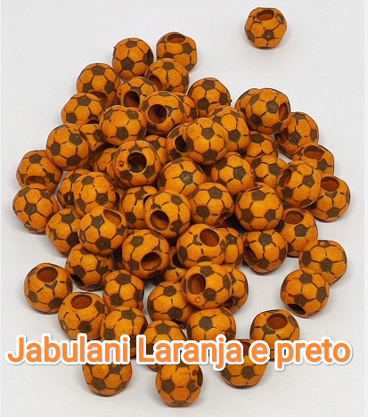 Miçanga Magrão Bola de futebol LARANJA Fosca