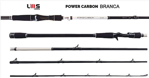 Vara Lumis Power Carbon 2,40 20-50lb 2pçs IM10 - Banca