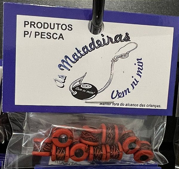 Miçangas As Matadeira -Tambor vermelho