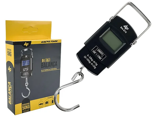 Balança Eletrônica Portátil Albatroz Até 50 Kg - BA-078