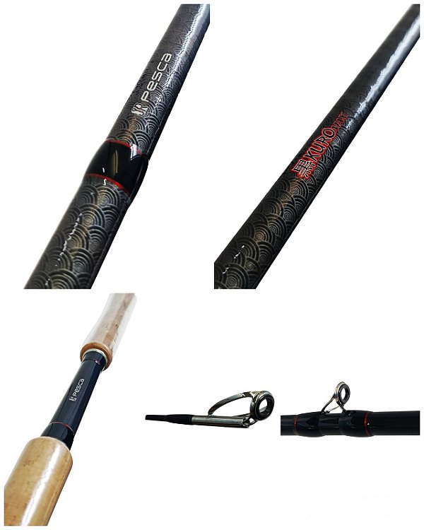 Lançamento VARA KURO MAX 2,44 - JR PESCA 2 parte