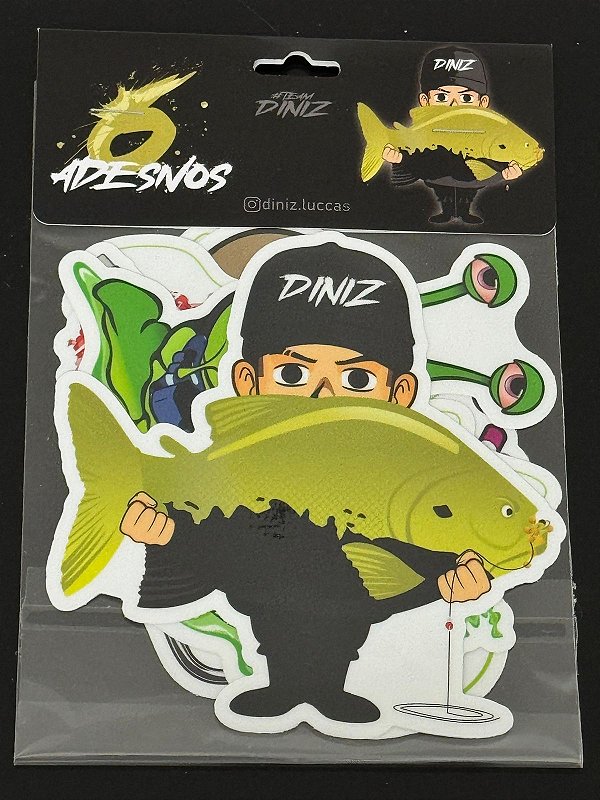 PACK DE ADESIVOS TEAM DINIZ