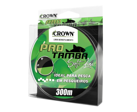 Linha  Crown Pro Tamba Soft Green 0,37mm 300m