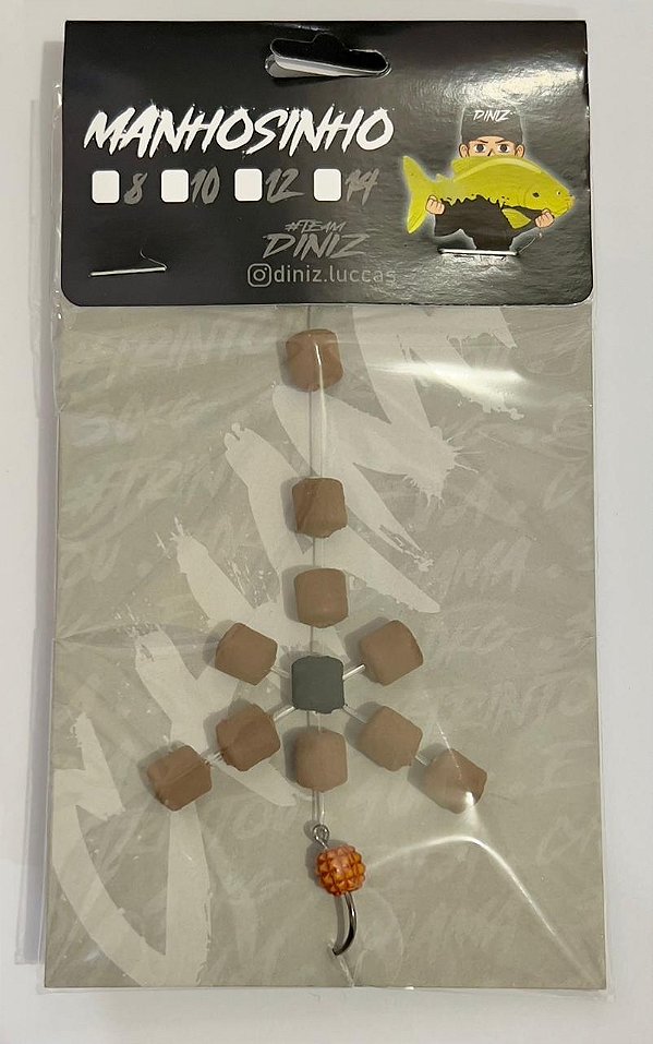 Manhosinho Borboleta TEAM DINIZ - Ração Escura