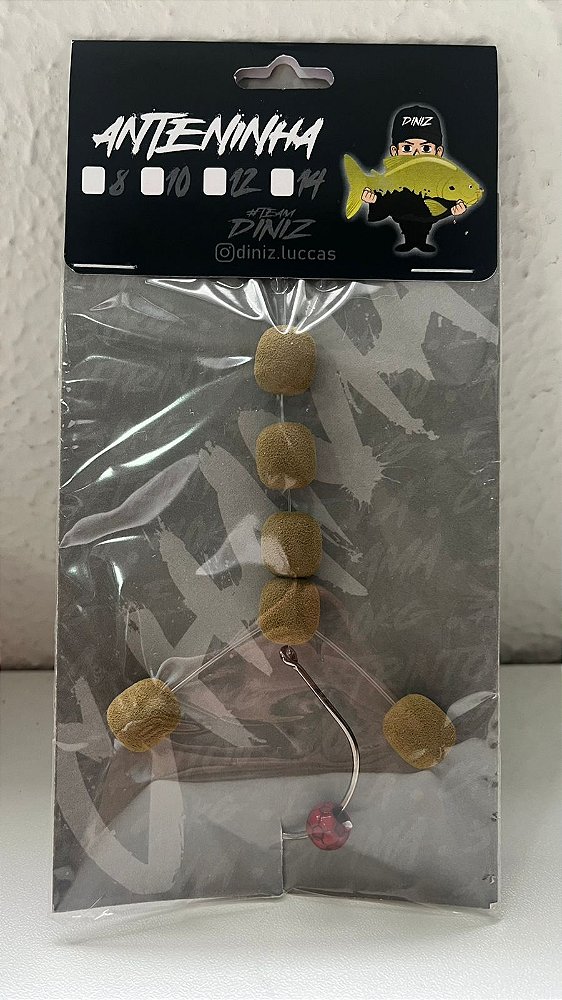 Antena 12mm TEAM DINIZ - Raçao Ceva