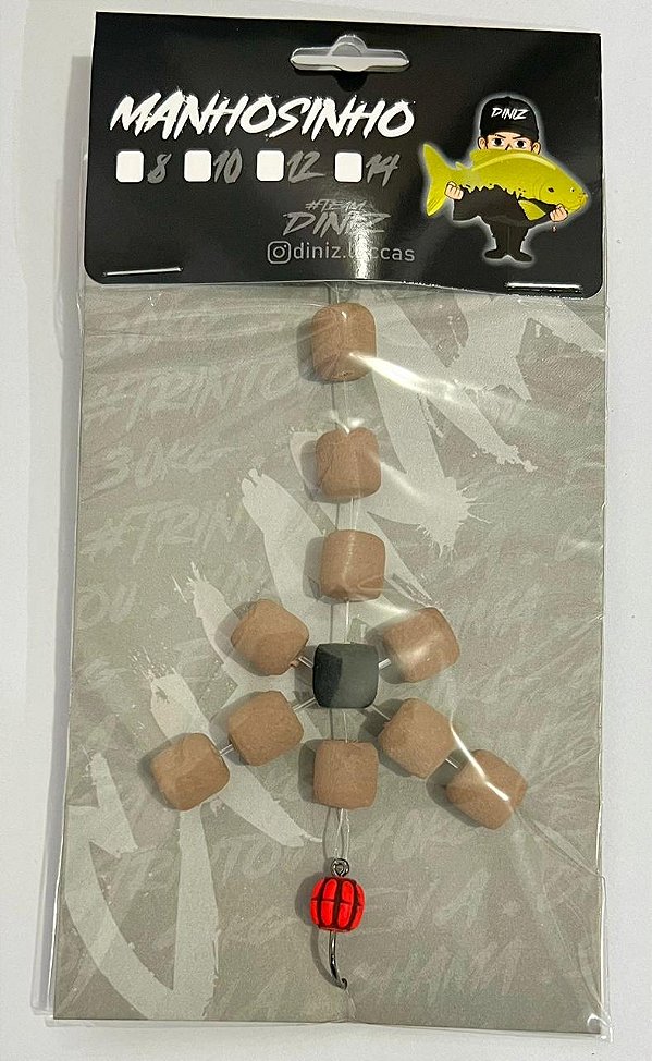 Manhosinho Borboleta TEAM DINIZ - Marrom