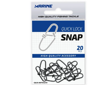 Snap Marine Sports Quick Lock - Matte Black