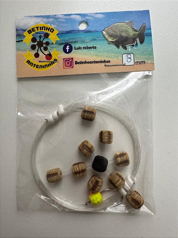 Manhosinho Betinho 8mm - Bege Queimadinho