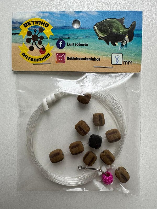 Manhosinho Betinho - Cor de Ceva Queimadinho 8mm