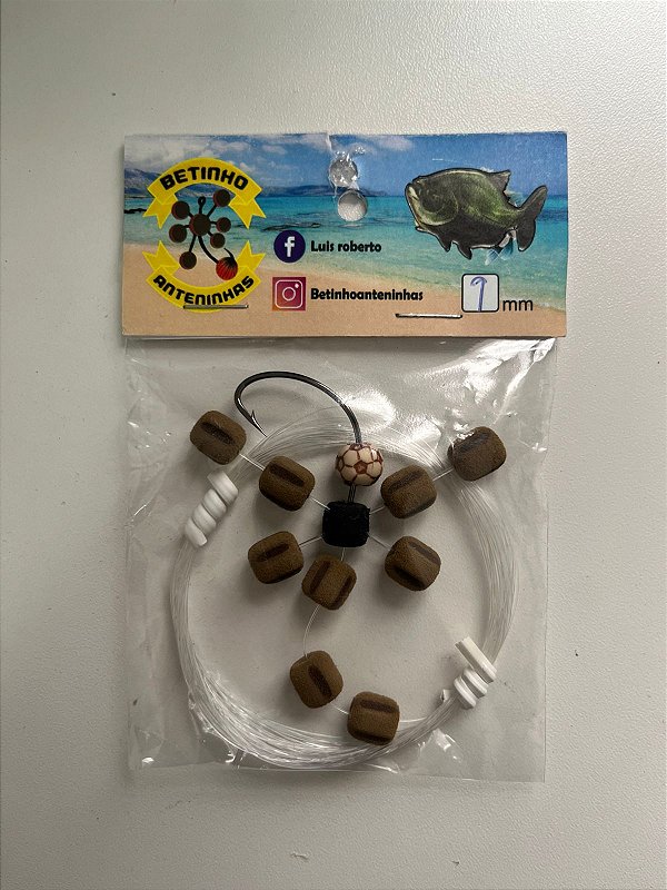 Antena Betinho - Cor de ceva Queimadinho 9mm