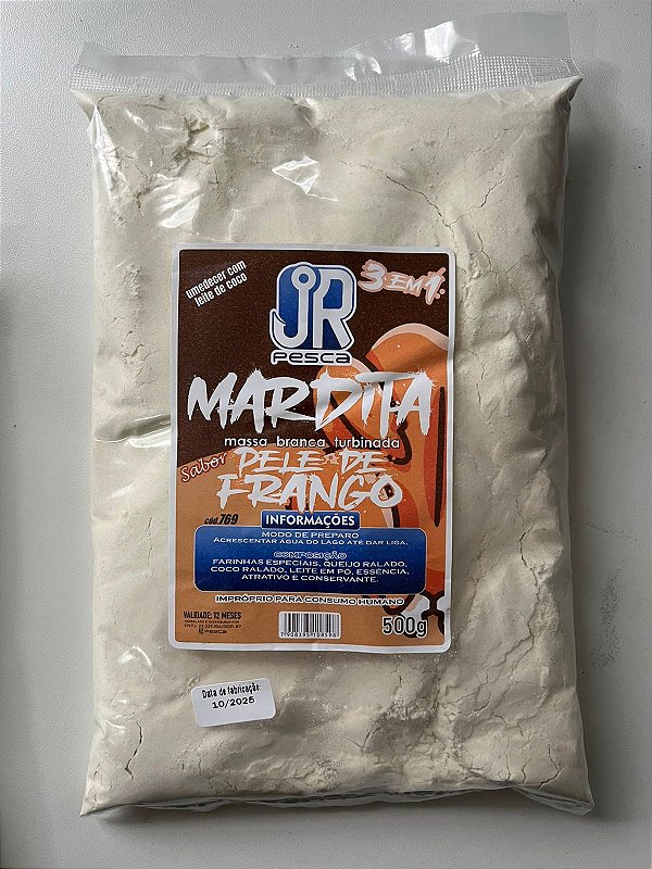 Massa para Pesca MARDITA JRpesca 500g - Pele de Frango