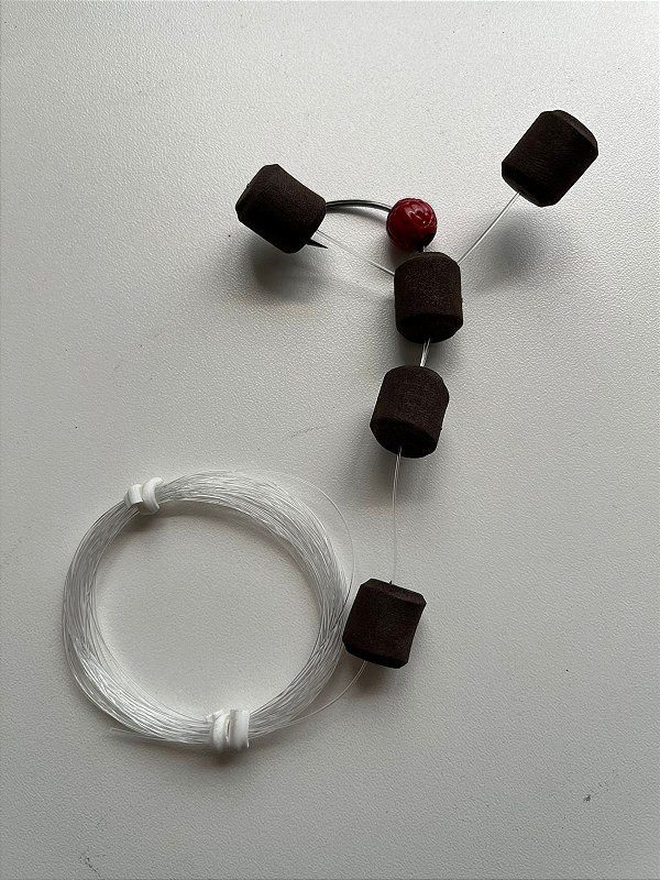 Anteninha do Roger - Especial para Corrego das Antas - Marrom Cortadinho 14mm