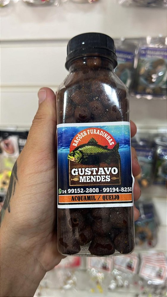 Ração Furadinha Gustavo Mendes - QUEIJO