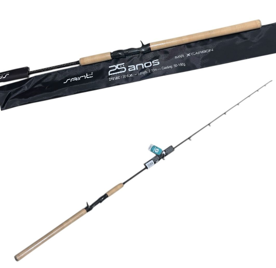 Vara Carretilha Saint 25 Anos Tamba 2,10m 60lbs Inteirica (EDIÇAO LIMITADA ULTIMAS UNIDADES)