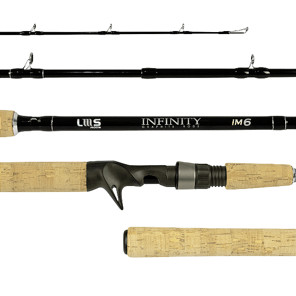 Vara De Pesca Lumis Infinity Black 7'6- 30-60 libras 2,28m 60-170G