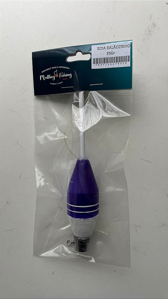 Boia Muttley Pino De Arremesso Longo 35 Gramas