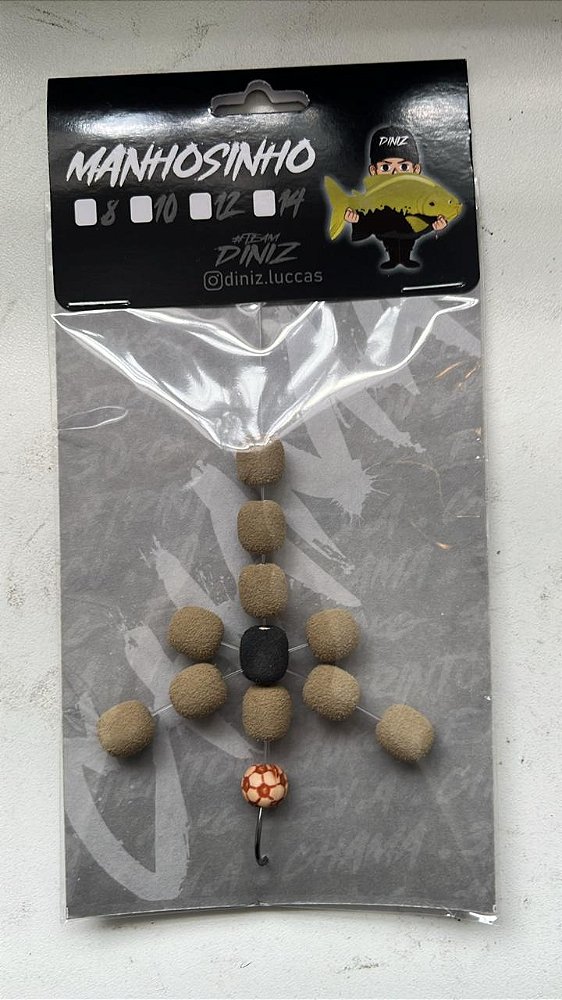 Anteninha 10mm TEAM DINIZ - Raçao ceva