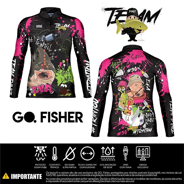 Camiseta #TEAMDINIZ 2024