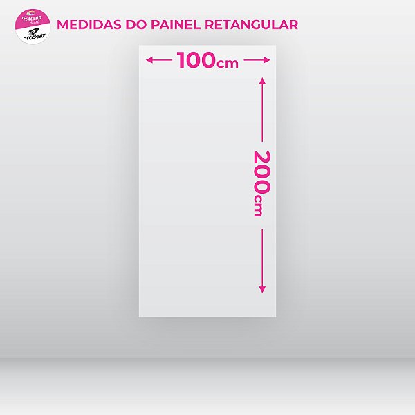 Painel Retangular Vertical Madeirado