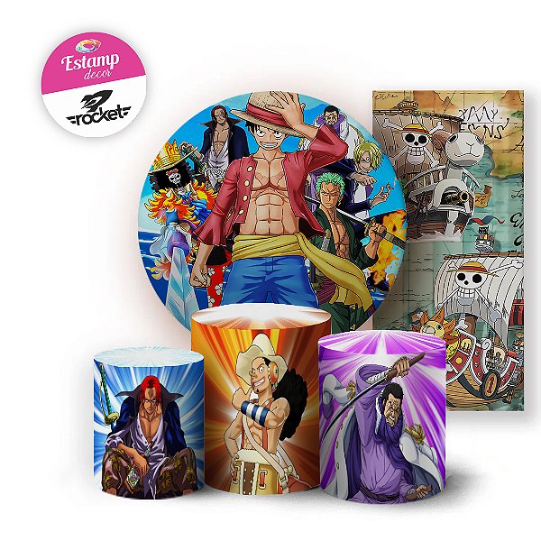 Kit completo One Piece em Helanca