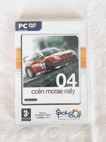 Jogo colin mcrae rally 4 Para Pc Midia Fisica