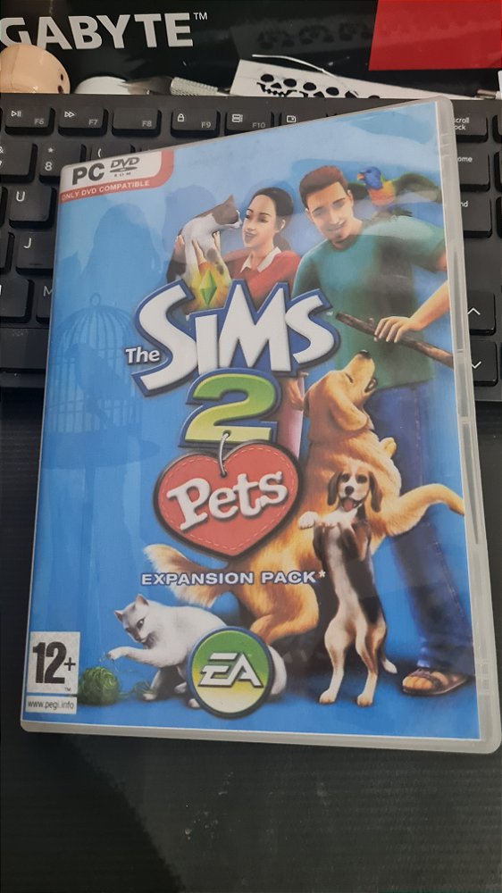 Jogo The sims 2 Bichos de estimação BR Pc Original Mídia Fisica