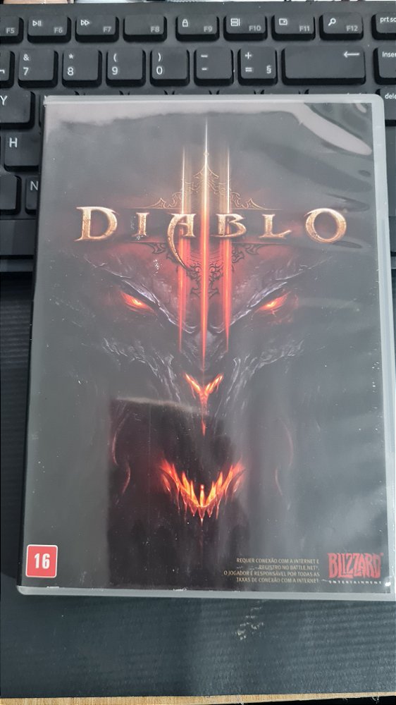 Jogo Diablo 3 III BR Pc Original Mídia Fisica