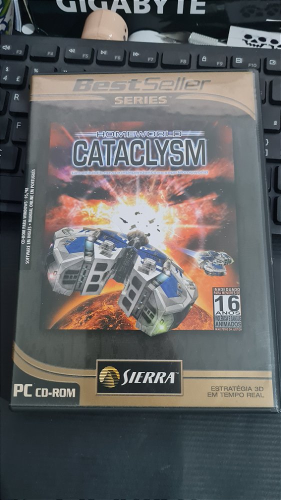 Jogo Homeworld Catacysm Pc Original Mídia Fisica
