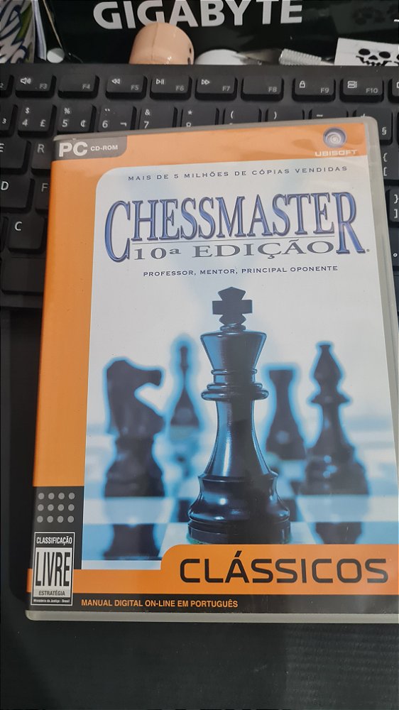 Jogo Chessmaster 10 Edição Pc Original Mídia Fisica
