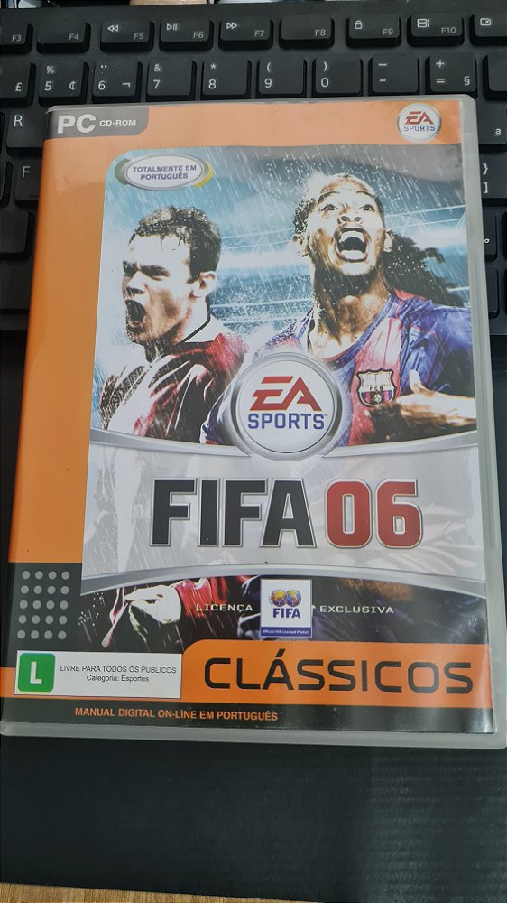 Jogo Fifa 06 Pc Original Mídia Fisica