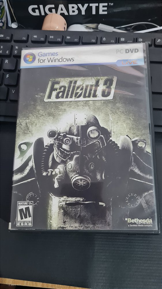 Jogo Fallout 3 Pc Original Mídia Fisica