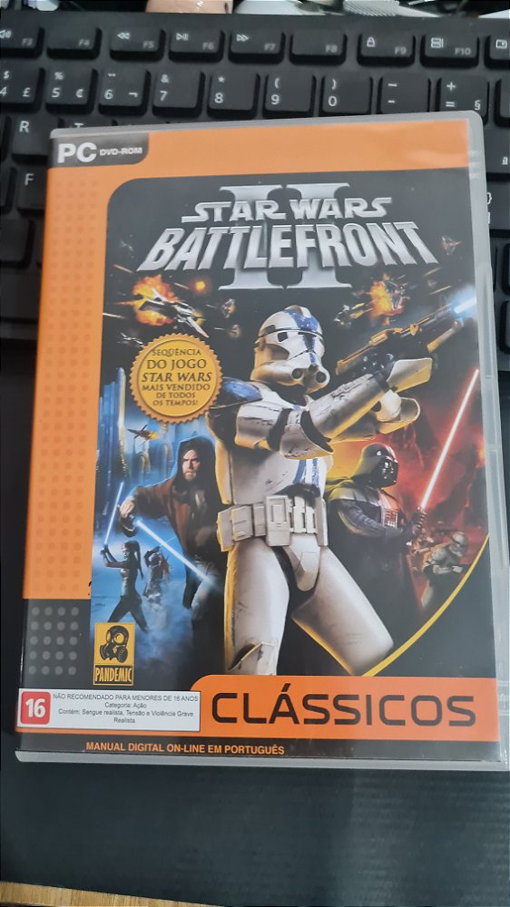 Jogo Star wars Battlefront 2 Pc Original Mídia Fisica