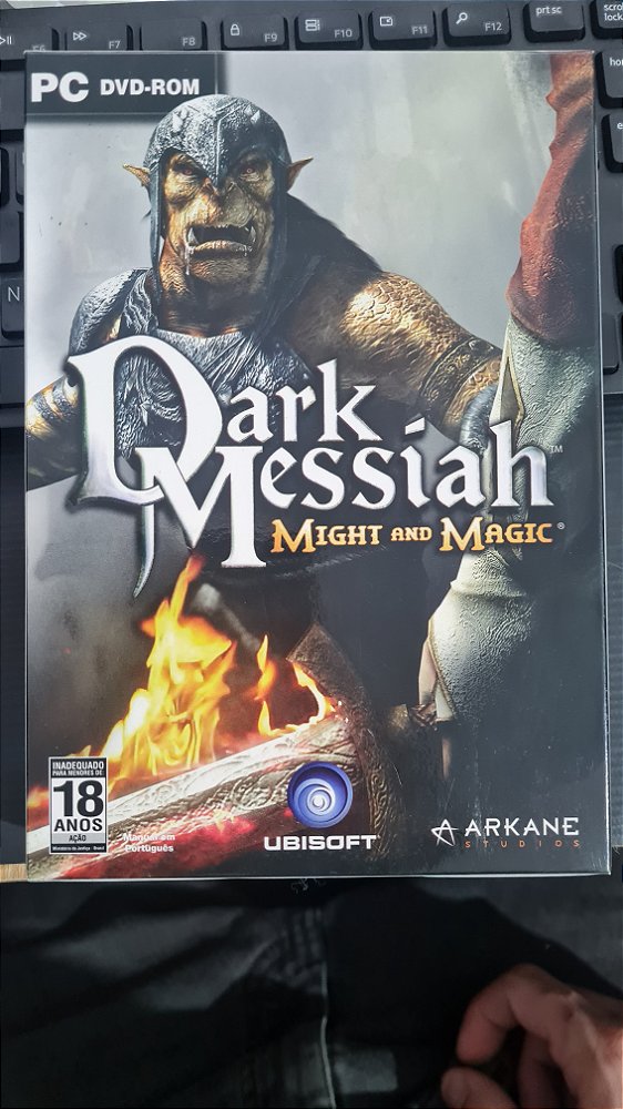 Jogo Dark Messiah Might and Magic Pc Original Mídia Fisica