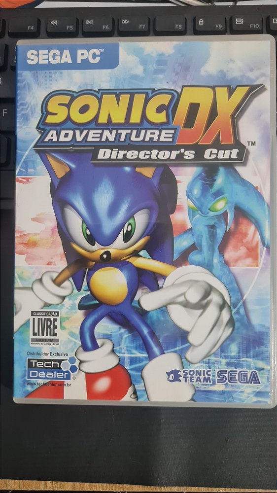 Jogo Sonic DX  Pc Original Mídia Fisica Lacrado