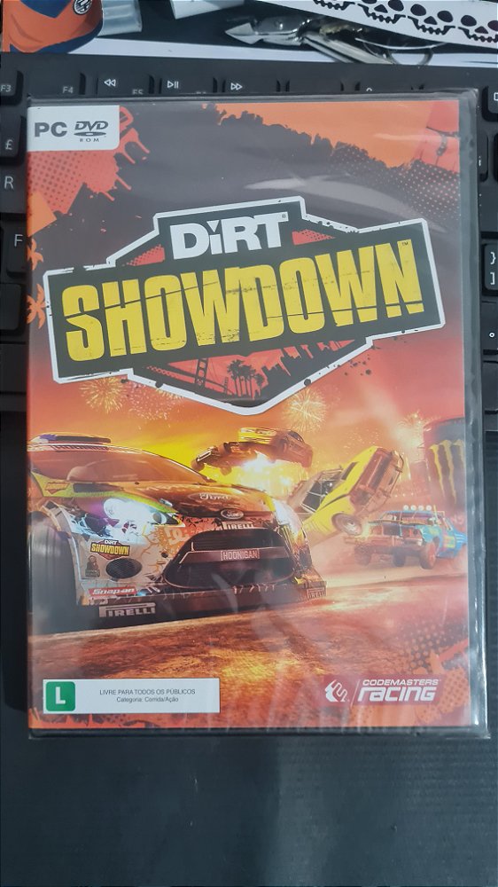 Jogo Dirt showdown Pc Original Mídia Fisica Lacrado