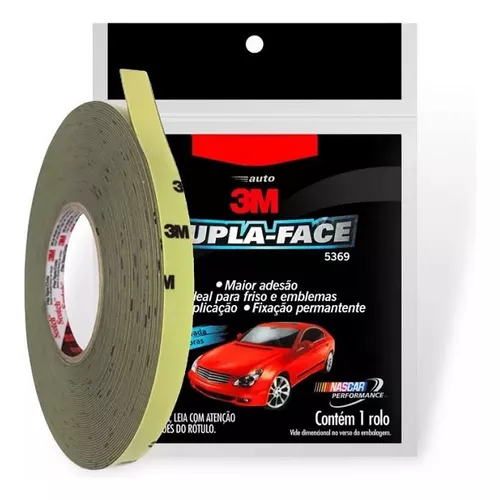 FITA DUPLA FACE AUTO 5369 12MMX20M