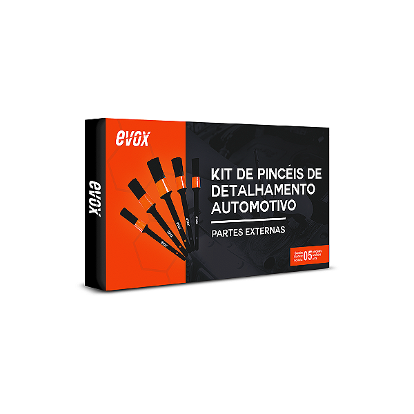 PINCEL DETAIL USO EXTERNO KIT 5