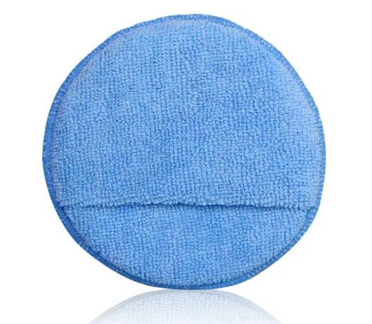 APLICADOR MICROFIBRA AZUL COM BOLSO
