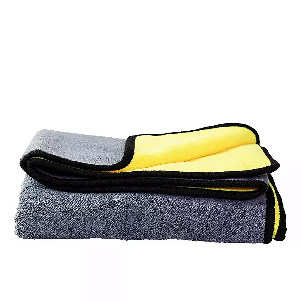TOALHA SECAGEM - AMARELA/CINZA 50X80 2L