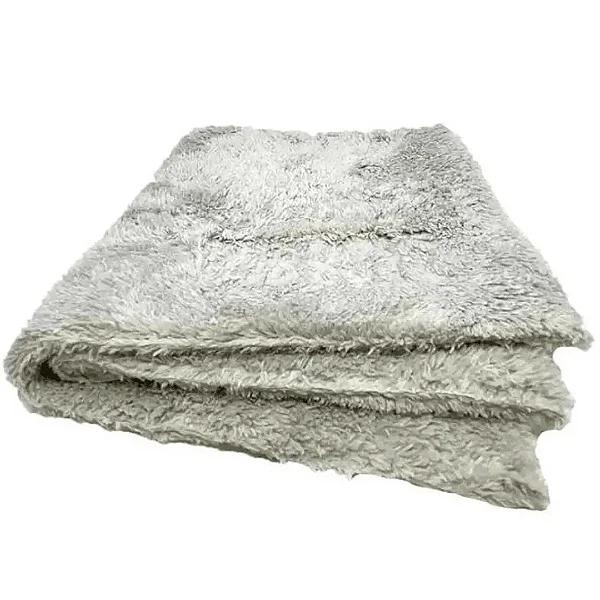 FLANELA 40X40 500 GSM SEM COSTURA CINZA