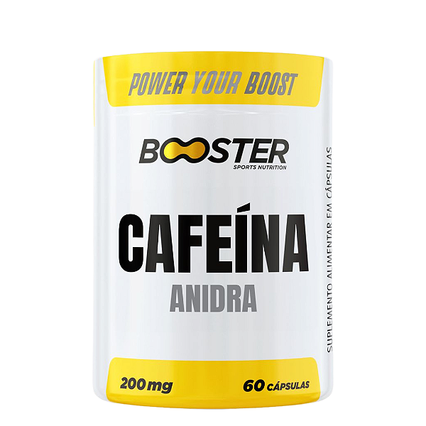CAFEÍNA ANIDRA - 60 CAPSULAS
