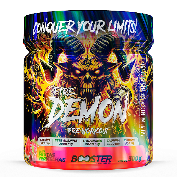FIRE DEMON 300G - FRUTAS VERMELHAS